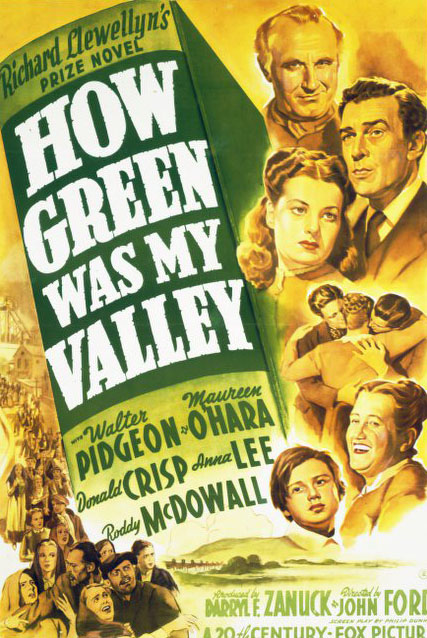 Poster for How Green Was My Valley