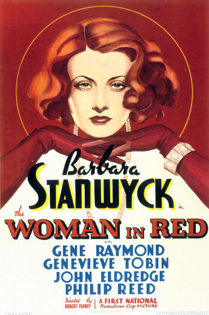 Poster for The Woman in Red