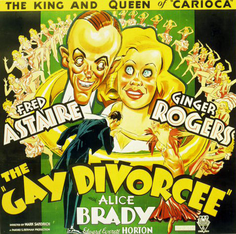 Poster for The Gay Divorcee