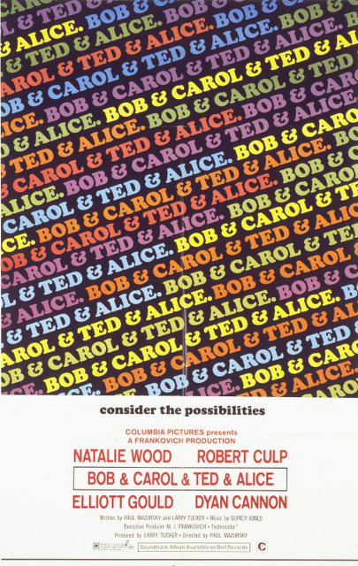 Poster for Bob & Carol & Ted & Alice