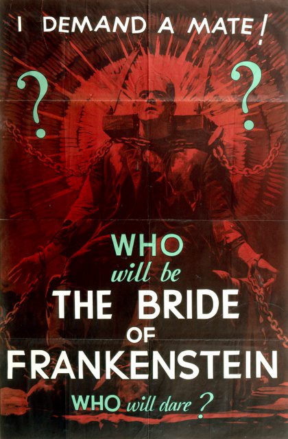 Poster for Bride of Frankenstein