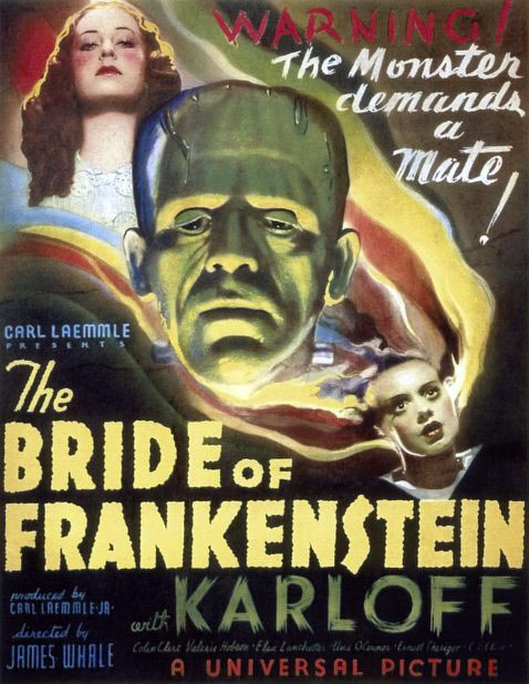 Poster for Bride of Frankenstein