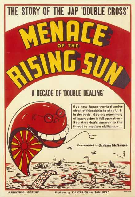 Poster for Menace of the Rising Sun