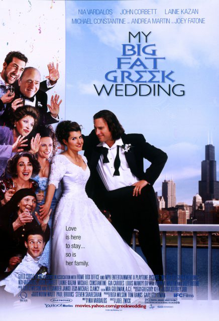 Poster for My Big Fat Greek Wedding