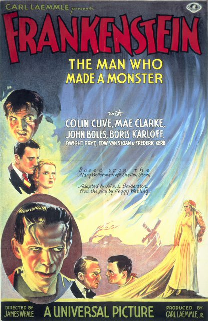 Poster for Frankenstein