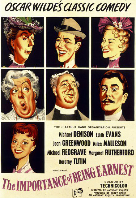 Poster for The Importance of Being Earnest